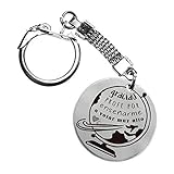 Llavero para profesor o profesora con mensaje'Gracias profe por enseñarme a volar muy alto' - Regalos para maestros y profesores originales