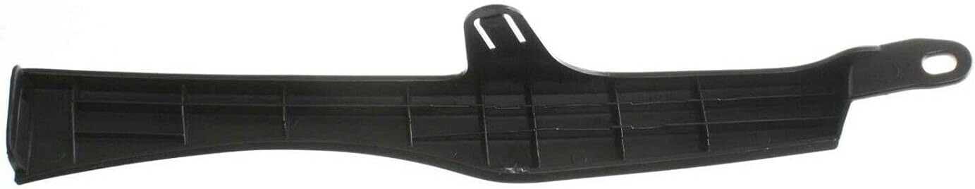 Front Right Passenger Side Bumper to Body Filler Panel Below Headlight Cover Insert Replacement For 2005 2006 2007 2008 2009 2010 2011 Toyota Tacoma Black Paint to Match Textured Plastic TO1089110