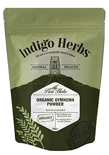 Indigo Herbs Orgánica Gymnema Sylvestre en Polvo 250g