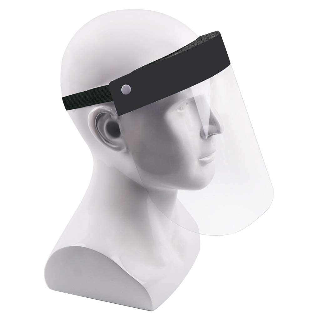 Buy 1 get 1 🔥 100pcs Safety Face Shield Sponge Foam Face Visors Face Protection Shields