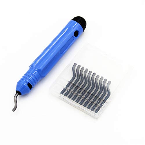Burr and Trim Tool Repair Part Deburr Tool Trimming Knife Deburring Blade Metal Deburring Tool Kit