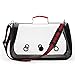Colorday Lightweight Bird Carrier for Travelers, Bird Travel cage with Parrot Feeder Cups & Standing Perch and Tracy (Medium 16 x 9 x 11, Red) Patented Product