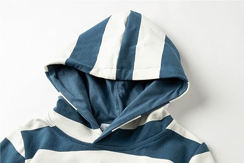 Image of Mud Kingdom Little Girls Boys Hooded Sweatshirt Jersey Cotton Pullover Fashion Spring Fall