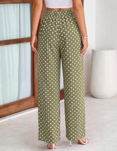 Image of BTFBM Striped Palazzo Pants for Women Casual Summer 2026