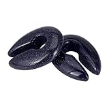 YOFANST Ojo de gato ágata opalita aro piedra grande ojo de cerradura piedra ensanchadores calibre 2g 0g 00g, circonita cúbica