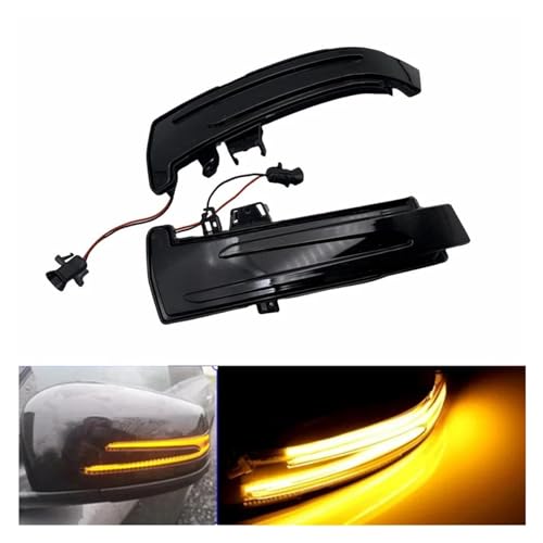 Clignotant LED rétroviseur pour Benz classe A B C E S CLA W176 W204 W212 2 pièces - 7