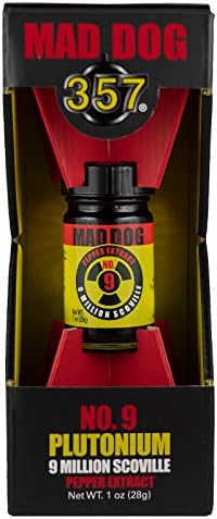 Mad Dog 357 No. 9 Plutonium 9 Million Scoville Pepper Extract, 1oz