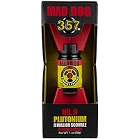 激辛ソースインテリア用、マッドドックNo.9プリュトニューム Amazon.com: Mad Dog 357 No. 9 Plutonium 9 Million Scoville Pepper