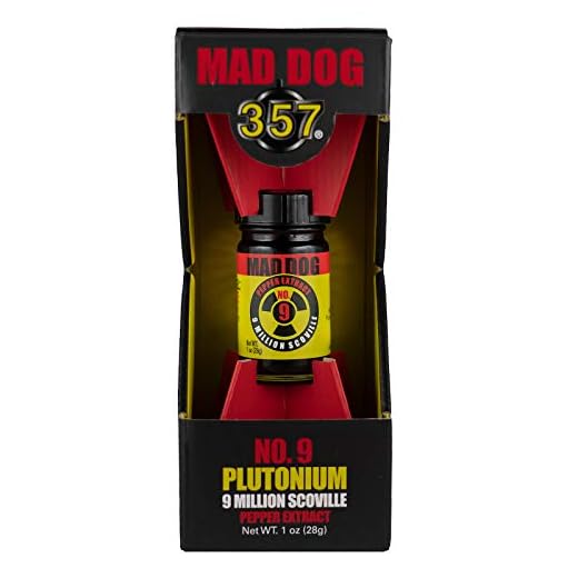 Mad Dog 357 No. 9 Plutonium 9 Million Scoville Pepper Extract, 1oz