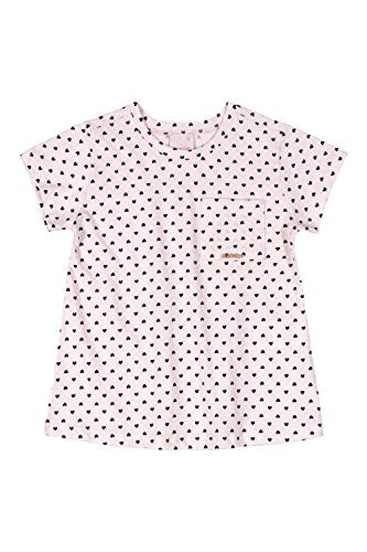 Blusa Infantil Manga Curta, Quimby, Meninas, Abstrato 1014, 08