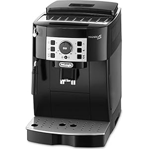 DeLonghi Magnifica S Vrijstaand koffiezetapparaat, zwart, druppels, gemalen koffie, cappuccino, espresso, 1,8 liter