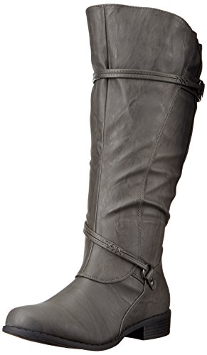 Brinley Co Women's Olive-Xwc Riding Boot