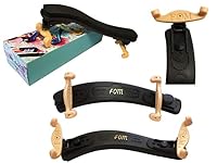 Schulterstütze Violine Geige mezzo-forte FOM, Gr. 3/4 + 4/4 – verstellbar, ergonomisch, stabil