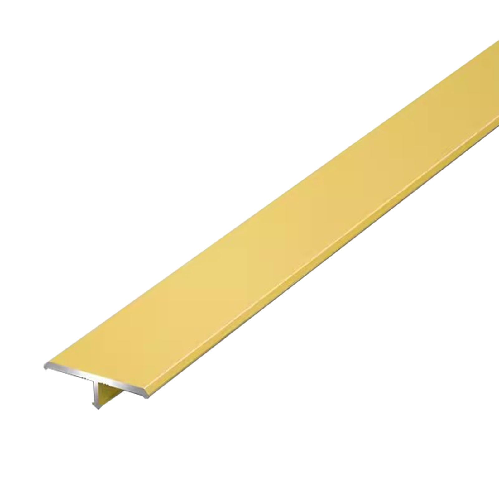 Bande de transition de sol en métal avec profilé de jonction en T de chambre