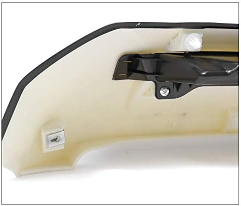 Platinum Style Front Upper Hood Bulge Molding Gloss Black Compatible with 2014-2021 Toyota Tundra