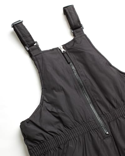 Pink Platinum Girls' Snowsuit - Water Resistant Winter Jacket and Ski Bib Overalls (2T-16), Size 7-8, Premium Black - Thumbnail 5