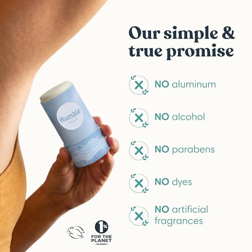 HUMBLE BRANDS Deodorant Stick, Rosemary Mint - Aluminum-Free Deodorant for Women & Men with Baking Soda, Essential Oils & Beeswax - Underarm Skincare for Long-Lasting Freshness, 2.65 Oz - Image 5