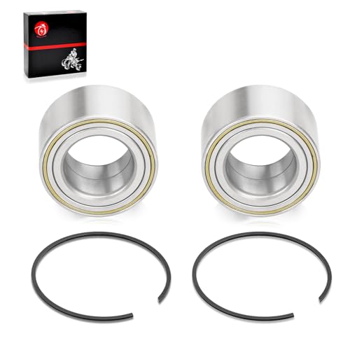 Image of 2pcs Front Rear Wheel Bearing & Circlip for Can-Am Maverick X3 MAX Turbo R RR 2017-2023 293350109 293350129 293350151 293370102