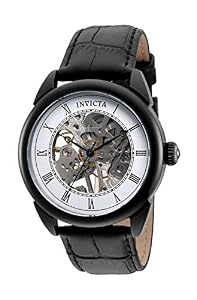 Invicta Men's Specialty 42mm Leather Mechanical Chronograph Watch (Model: 32633)