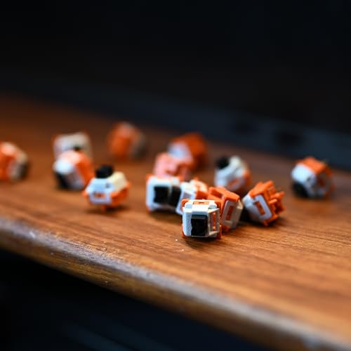 LEOBOG Interruptores Space Gold 100 peças