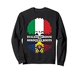 italiano coltivato con radici moldave felpa