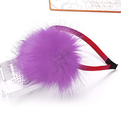 Pon in finta pelliccia, 14 pezzi pompon con