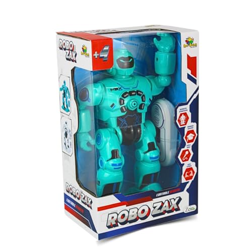 Robô Inteligente Zax Ensina Inglês 25 Funções