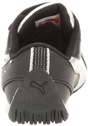 PUMA PUMA Drift Cat 5 V Leather Sneaker (Toddler/Little Kid),White/Dark Denim/Dark Denim,11 M US Little Kid