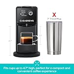 CASABREWS CM7036E Single Serve Espresso Machine for Nespresso Original Pods, 20 Bar Small K-Cup Coffee Maker with 4 Modes and 20oz Removable Water Tank, Coffee Maker - Image 7