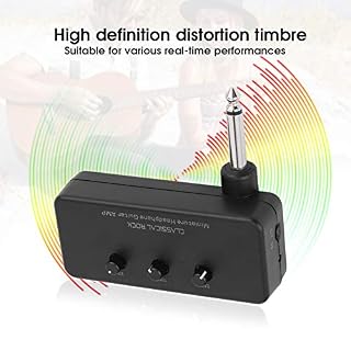 Ampli de casque de guitare, mini haut-parleur de guitare électrique F1R pour guitare de poche de voyage électrique – Image 5