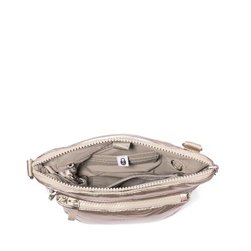 Image of Baggallini Modern Pocket Crossbody Bag for Women, 8.5 inchx8.5 inch Handbag Purse with RFID, Lightweight Water-Resistant