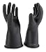 Salisbury Electrical Gloves, Size 10, Black, Class 0 - E011B/10