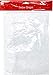 Price comparison product image YLAB - Snow Blanket, Snow Drape with Silver Glitter, 91 x 114 cm