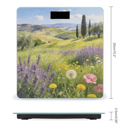 Báscula Digital LZQPOEAS con Pantalla LCD Grande 180 kg miniatura 2
