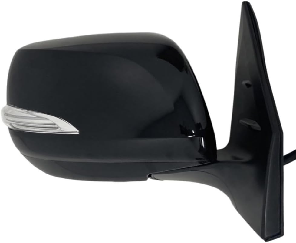 Side Mirror for Lexus for LX570 2013-2015 with Camera Memory Passenger (Black)