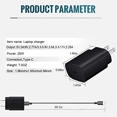 Usb C Charger，2 Pack 25W Samsung Fast Charger Type C For Galaxy S22 Ultra/S22/S22+/S23/S21/S21 Ultra/S20/S20 Ultra/Note 10 Plus/Note 20 Ultra/Z Fold 4/, A53 Usb C Charger #TOP1