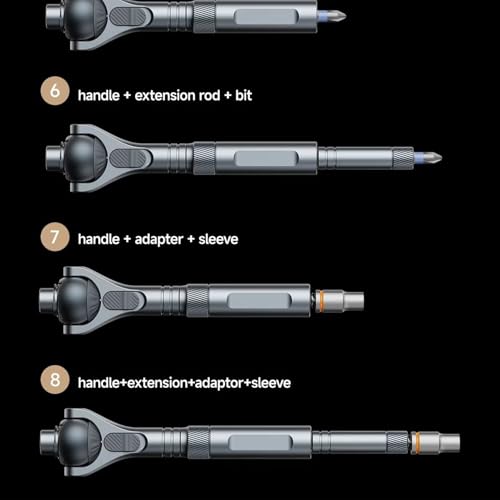 Set de tournevis de précision 40 en 1 pour ne plus jamais bloquer sur une vis - 6