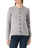 United Colors of Benetton Damen Trikot M/L 103ME500L Koreanisches LANGARMTRIKOT, Grau Melange 501, M