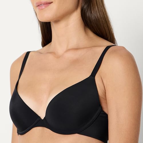 Image of Amazon Essentials Women's Microfiber Lined Wired Scoop Bra