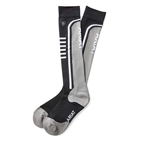 ARIAT Unisex 2341 AriatTEK SlimLine Performance Lightweight Fast Drying Arch Support Mid-Calf Socks4