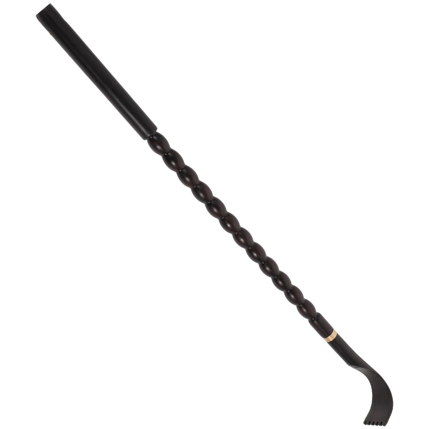 3 Piezas cosquillas rascador de espalda para largo rascadores herramientas de masaje raspador herramienta para rascarse la espalda rascador de espalda doméstico ébano Negro