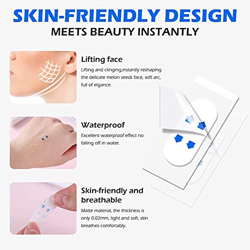 Face Lift Tape, Face Lift Stickers,Instant Face