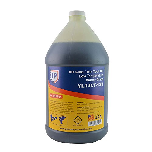 Interstate Pneumatics YL14LT-128 Winter-Grade Low Temperature Air Tool Oil - 128 Oz.