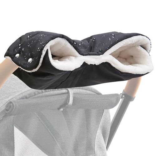 Lonimia Kinderwagen handwärmer Handschuhe,Kinderwagenmuff mit Fleece...