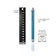 Horn Medical Didox LED Pupillenleuchte - Diagnostikleuchte/Diagnoselampe, nach DIN EN ISO 15004-2 geprüft & zertifiziert, Türkis