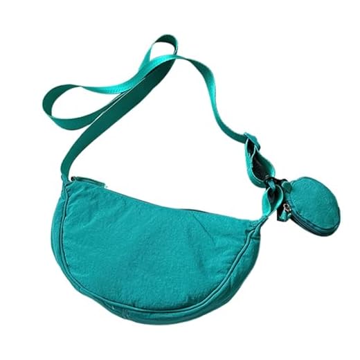 Bolsa tipo estilingue Crescent para mulheres, Bolsa tipo estilingue Crescent - Bolsa de ombro casual elegante para mulheres e homens - Pacote de bolsa de armazenamento compacto, bolsa de nylon crescen