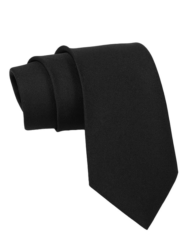 AxlonTie for Men – Dotted Silk Neck Ties Set with Cufflinks Flower Pin, Pocket Square & Black Gift Box, Combo Necktie Sets for Office Wear, Formal Suits & Weddings (0, AXGV_PN)