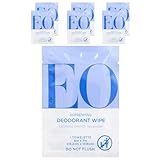 EO Deodorant Lavender Wipes, 6 Count