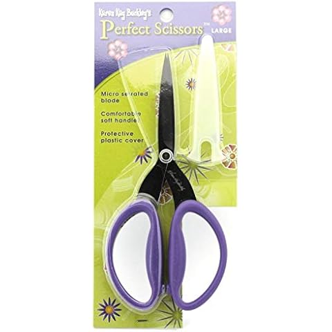 Karen Kay Buckley's Perfect Scissors, Large 7-1/2 Inch Mirco Serrated Blades (One Pack) Cover