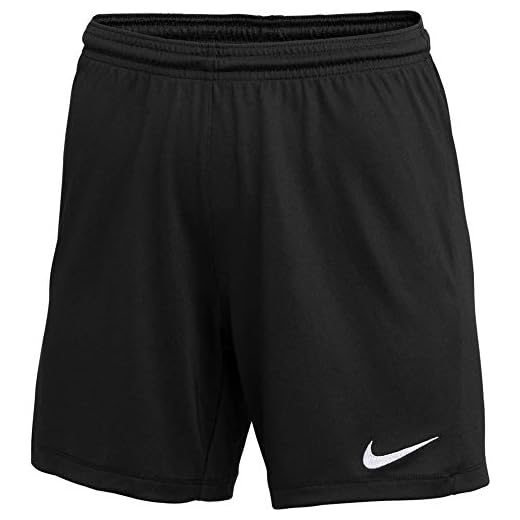 Nike Womens Park III Shorts Black M